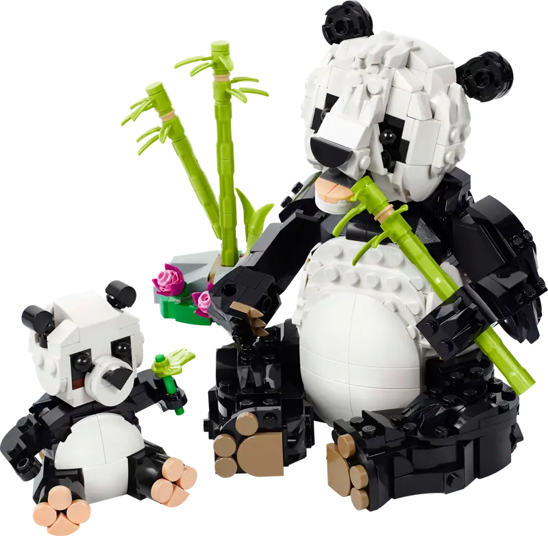 LEGO 31165 Dzikie zwierzęta: rodzina pand
