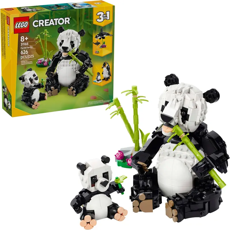 LEGO 31165 Dzikie zwierzęta: rodzina pand zdjęcie 3