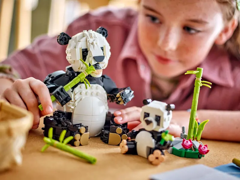LEGO 31165 Dzikie zwierzęta: rodzina pand zdjęcie 8