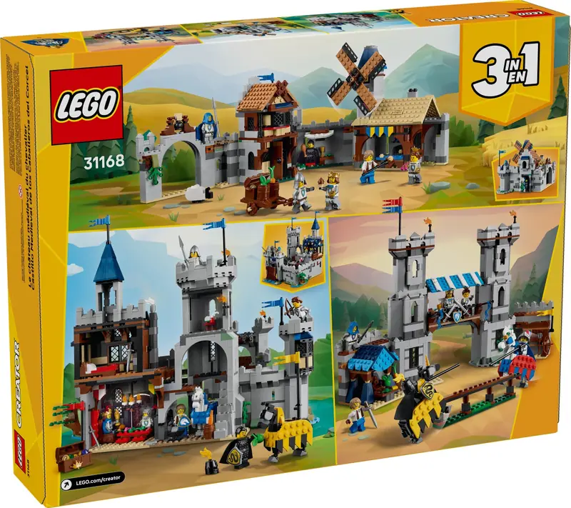 LEGO 31168 Średniowieczny zamek rycerzy konnych zdjęcie 5