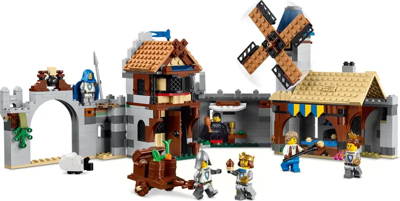 LEGO 31168 Średniowieczny zamek rycerzy konnych zdjęcie 4