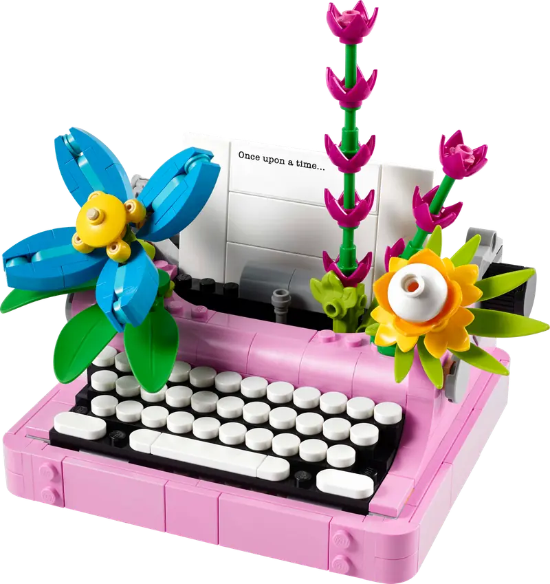 LEGO 31169 Maszyna do pisania z kwiatami