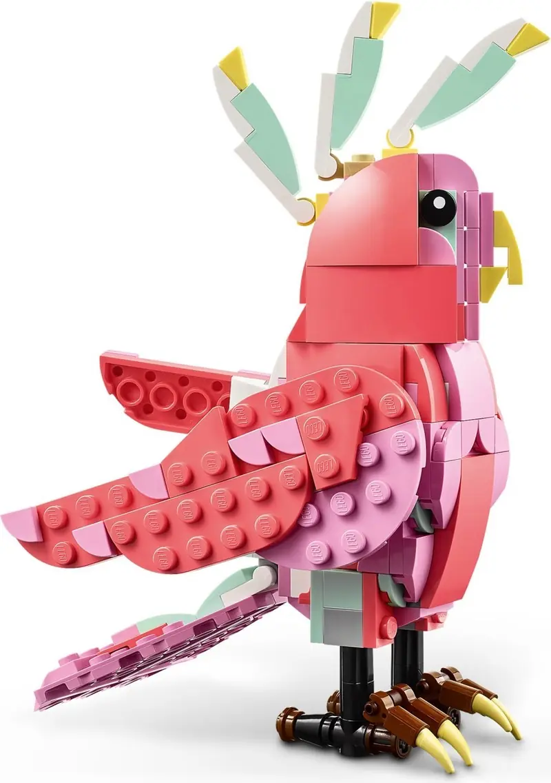 LEGO 31170 Dzikie zwierzęta: różowy flaming zdjęcie 6