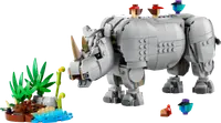 LEGO 31171 Dzikie zwierzęta: dumny nosorożec z ptakami