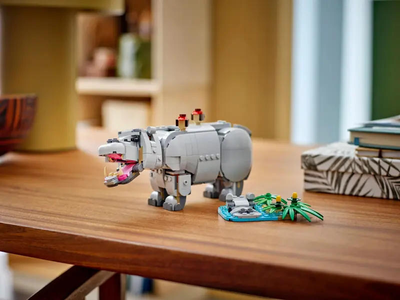 LEGO 31171 Dzikie zwierzęta: dumny nosorożec z ptakami zdjęcie 7