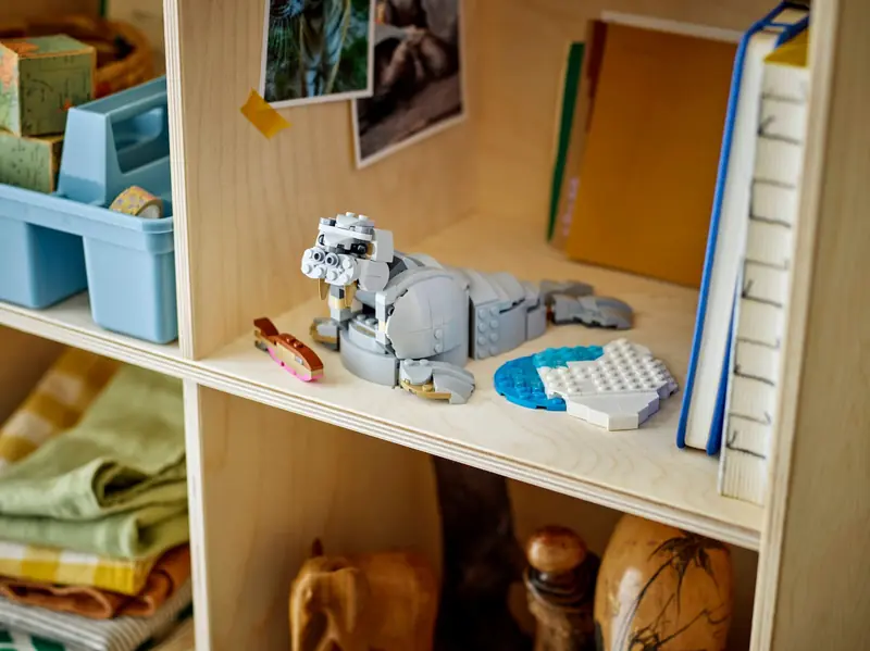 LEGO 31171 Dzikie zwierzęta: dumny nosorożec z ptakami zdjęcie 8