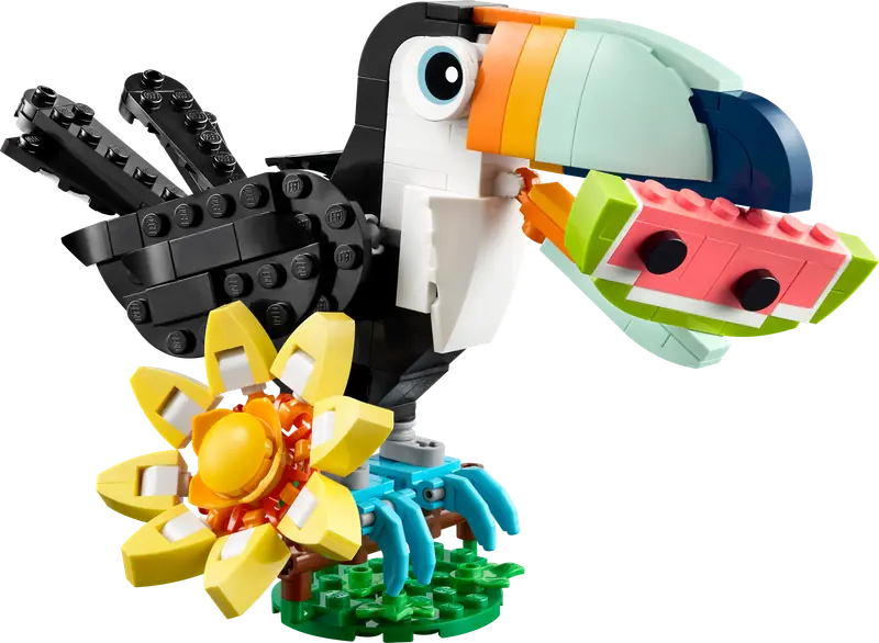 LEGO 31173 Dzikie zwierzęta: Tropikalny tukan