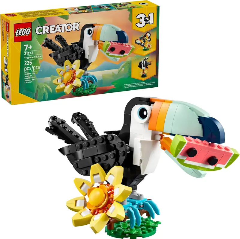 LEGO 31173 Dzikie zwierzęta: Tropikalny tukan zdjęcie 3