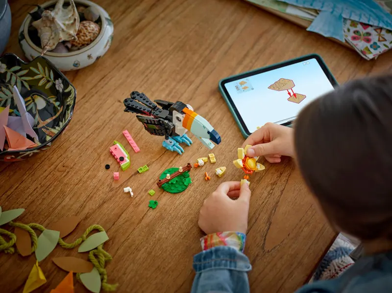 LEGO 31173 Dzikie zwierzęta: Tropikalny tukan zdjęcie 8