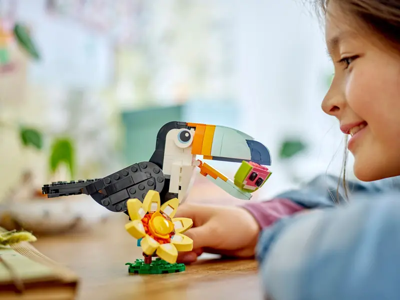 LEGO 31173 Dzikie zwierzęta: Tropikalny tukan zdjęcie 9