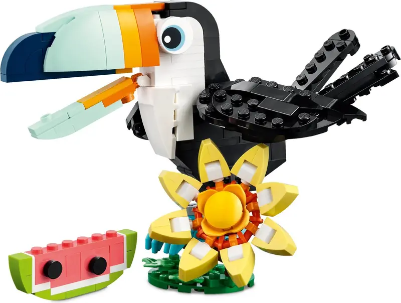 LEGO 31173 Dzikie zwierzęta: Tropikalny tukan zdjęcie 6