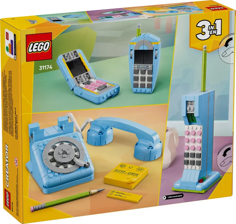 LEGO 31174 Telefon w stylu retro zdjęcie 2