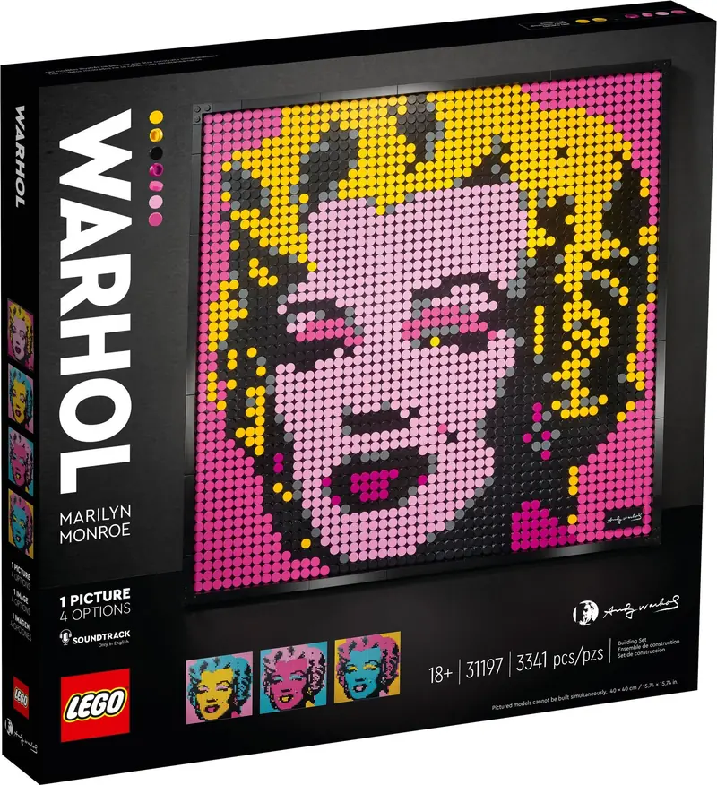 LEGO 31197 Marilyn Monroe Andy'ego Warhola zdjęcie 2