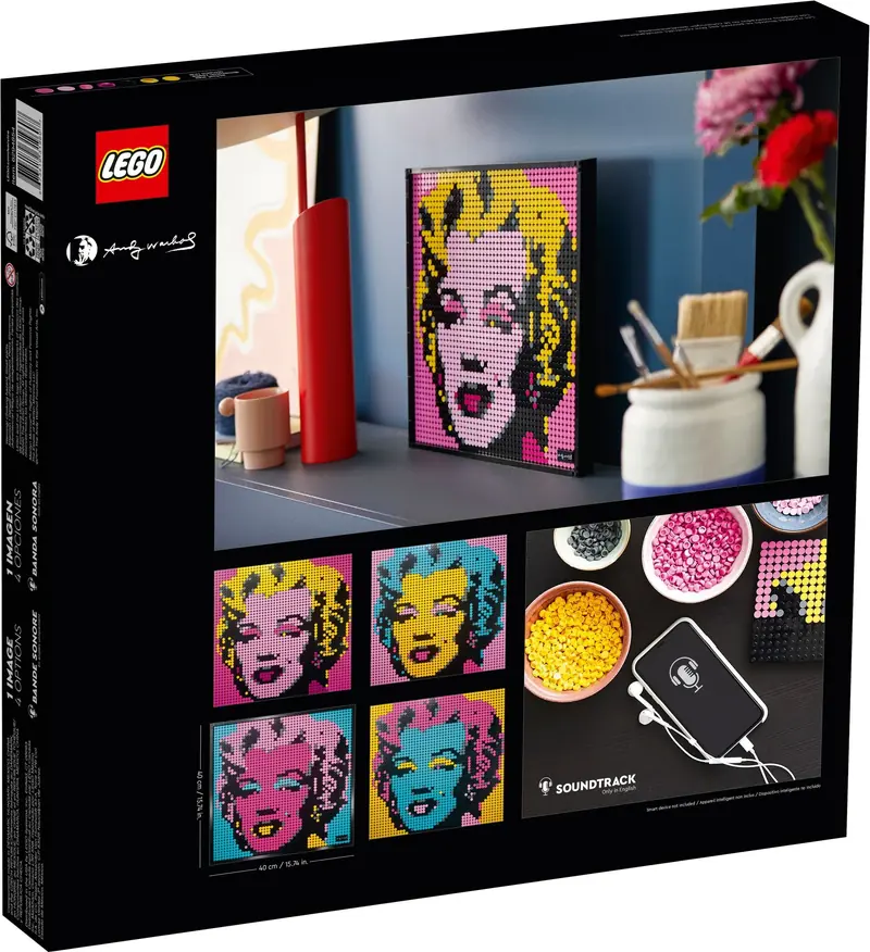 LEGO 31197 Marilyn Monroe Andy'ego Warhola zdjęcie 16