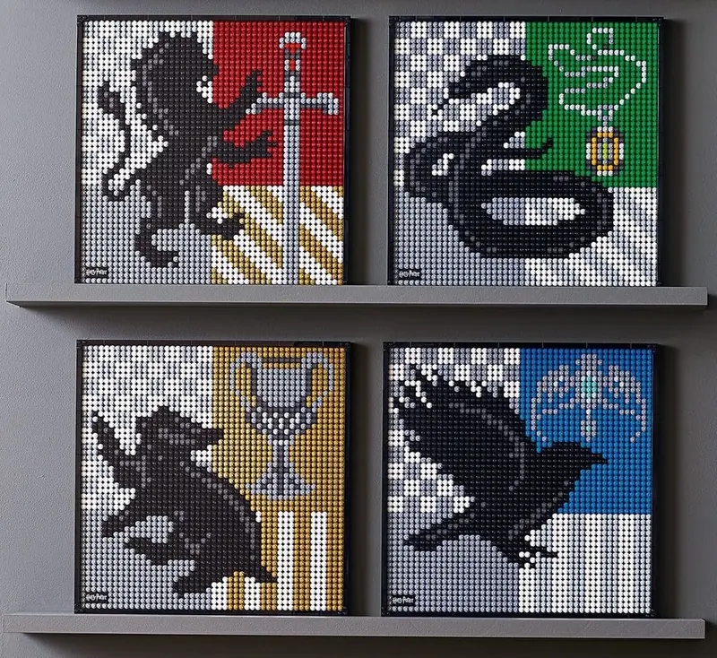 LEGO 31201 Harry Potter Herby Hogwartu zdjęcie 18