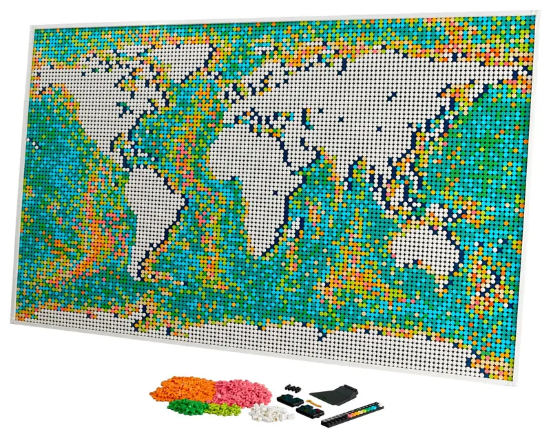 LEGO 31203 Mapa świata