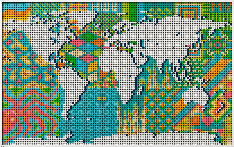LEGO 31203 Mapa świata zdjęcie 13