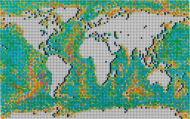 LEGO 31203 Mapa świata zdjęcie 15