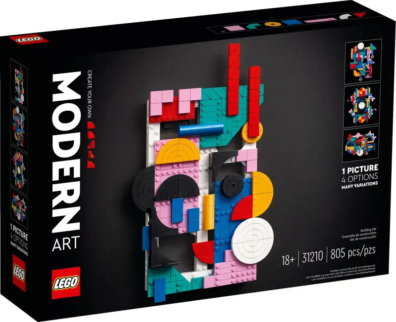 LEGO 31210 Sztuka współczesna zdjęcie 2