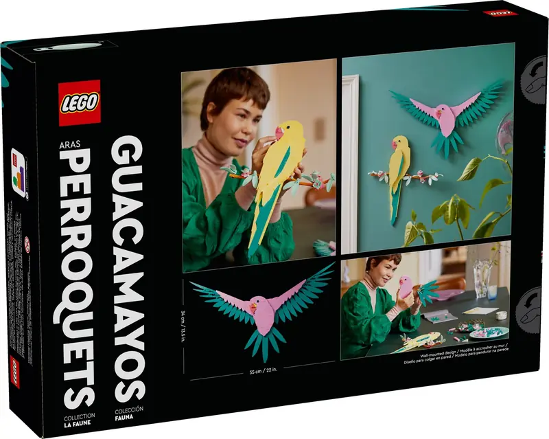 LEGO 31211 Kolekcja zwierząt - papugi ary zdjęcie 3