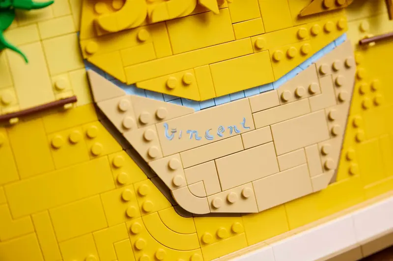 LEGO 31215 „Słoneczniki” Vincenta van Gogha zdjęcie 10