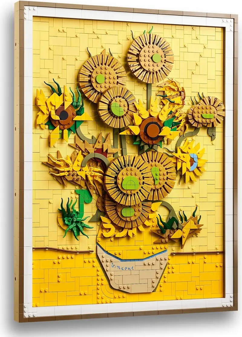 LEGO 31215 „Słoneczniki” Vincenta van Gogha zdjęcie 2