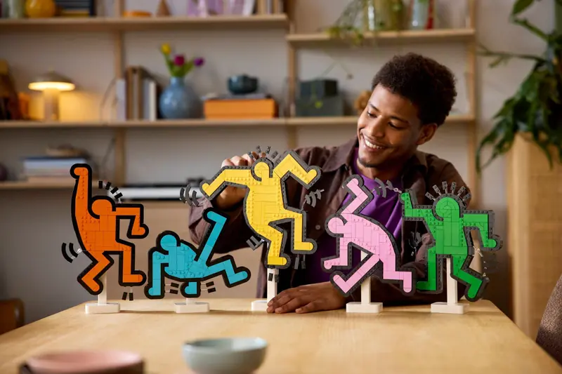 LEGO 31216 Keith Haring - tańczące postacie zdjęcie 7