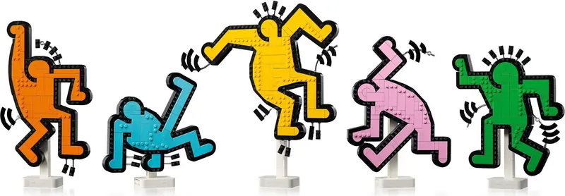 LEGO 31216 Keith Haring - tańczące postacie zdjęcie 4