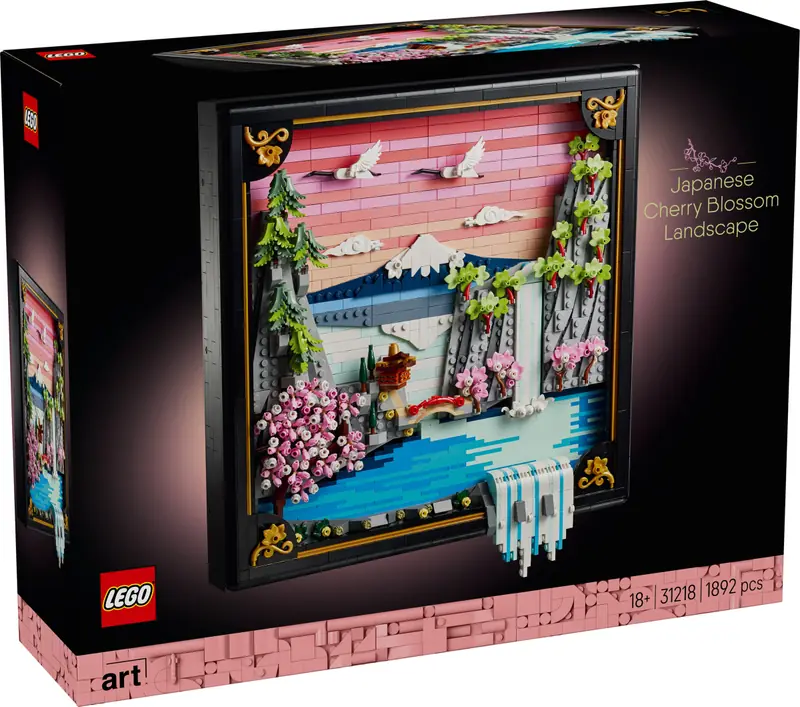 LEGO 31218 Japoński krajobraz z kwitnącą wiśnią zdjęcie 2