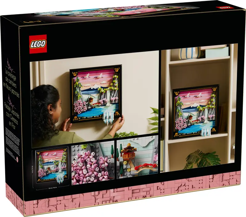 LEGO 31218 Japoński krajobraz z kwitnącą wiśnią zdjęcie 3