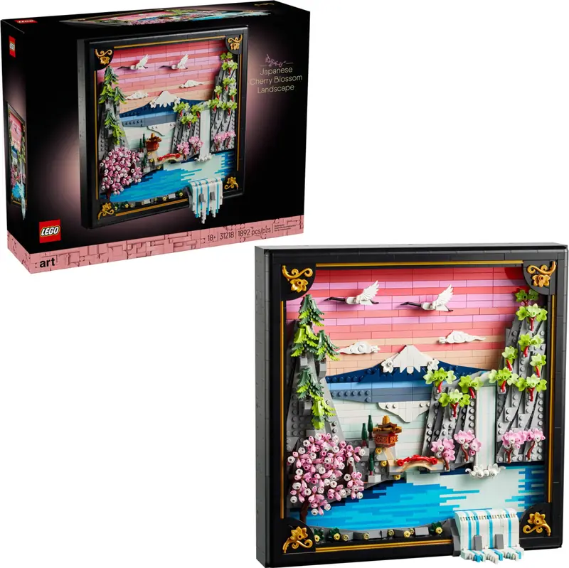 LEGO 31218 Japoński krajobraz z kwitnącą wiśnią zdjęcie 4