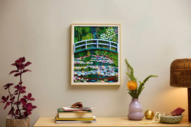 LEGO 31220 Claude Monet - Most nad stawem z liliami wodnymi zdjęcie 10