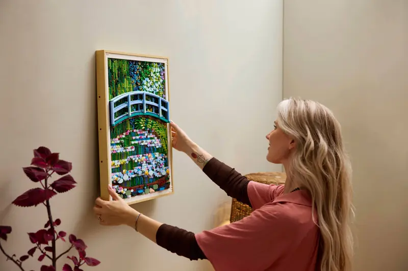 LEGO 31220 Claude Monet - Most nad stawem z liliami wodnymi zdjęcie 11