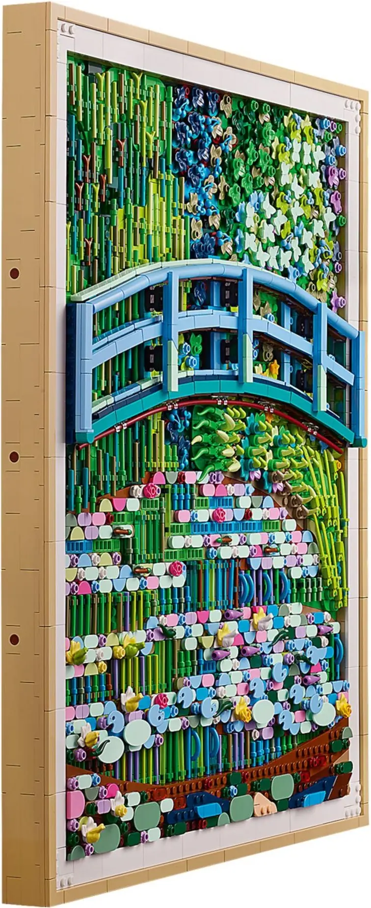 LEGO 31220 Claude Monet - Most nad stawem z liliami wodnymi zdjęcie 4