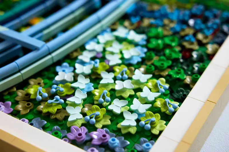 LEGO 31220 Claude Monet - Most nad stawem z liliami wodnymi zdjęcie 14