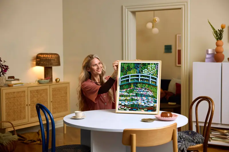 LEGO 31220 Claude Monet - Most nad stawem z liliami wodnymi zdjęcie 8