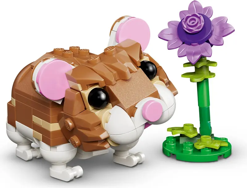 LEGO 31376 Uroczy chomik z kwiatkiem zdjęcie 4