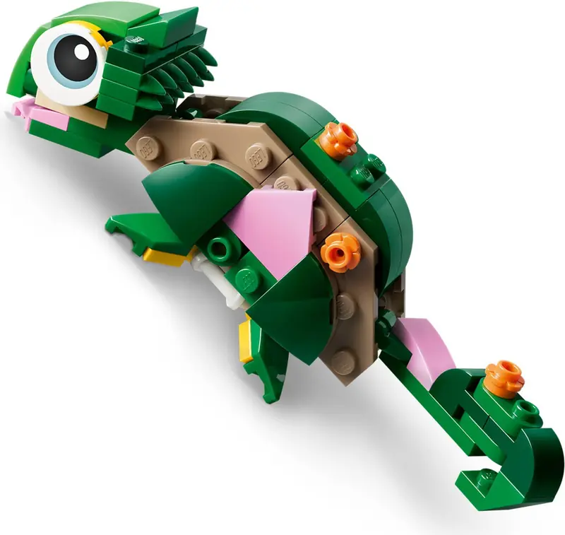 LEGO 31377 Żółw i kwiat lilii wodnej zdjęcie 6