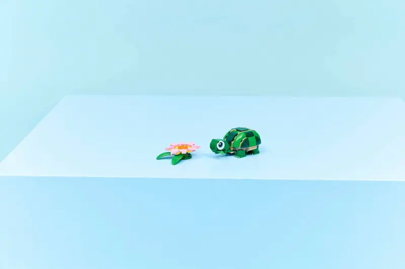 LEGO 31377 Żółw i kwiat lilii wodnej zdjęcie 11