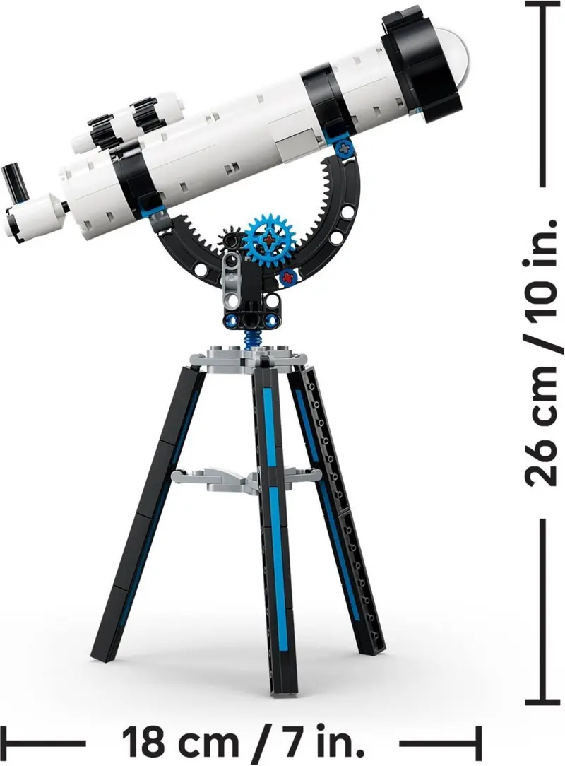 LEGO 31378 Teleskop do odkrywania kosmosu zdjęcie 8