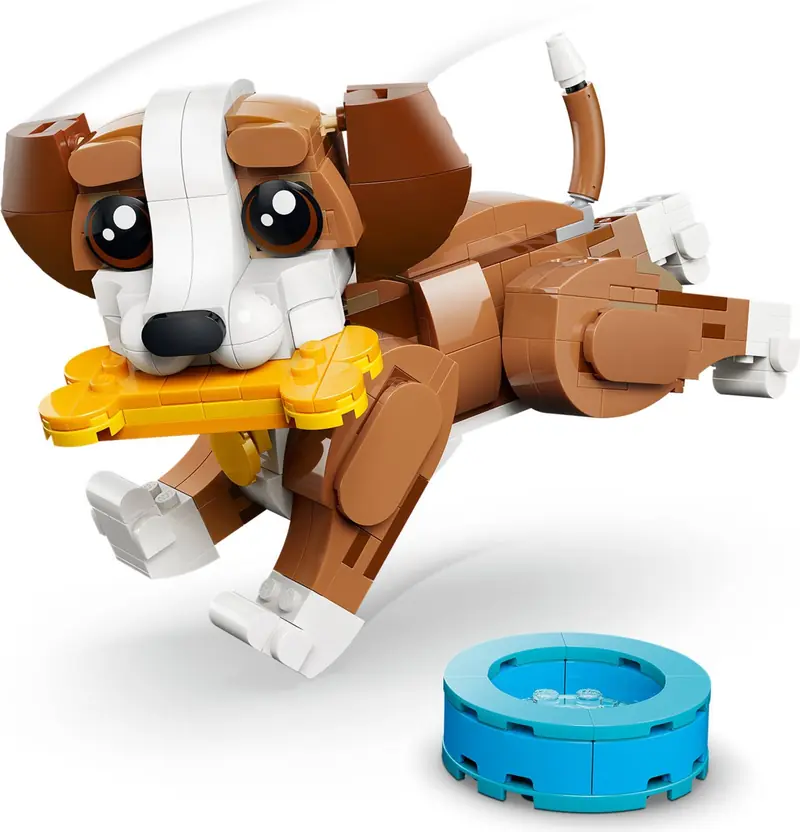 LEGO 31382 Urocze zwierzątka: psotny szczeniaczek zdjęcie 6