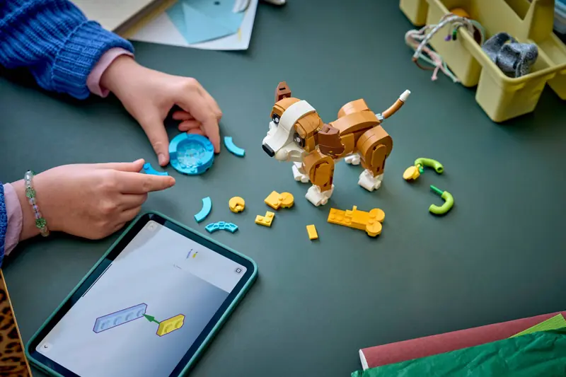 LEGO 31382 Urocze zwierzątka: psotny szczeniaczek zdjęcie 9