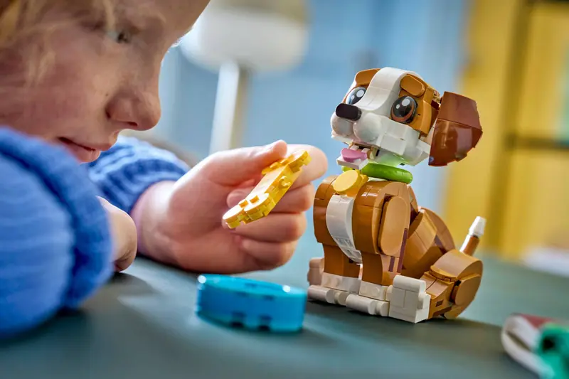 LEGO 31382 Urocze zwierzątka: psotny szczeniaczek zdjęcie 10