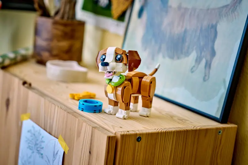 LEGO 31382 Urocze zwierzątka: psotny szczeniaczek zdjęcie 11