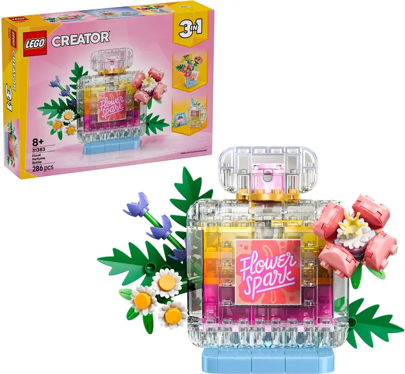 LEGO 31383 Flakon perfum z kwiatową ozdobą zdjęcie 3