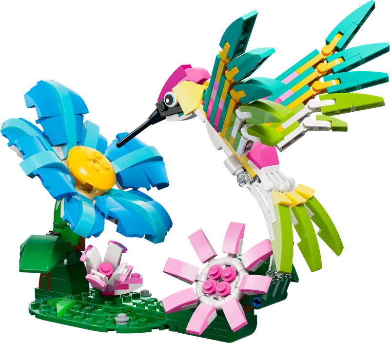 LEGO 31384 Dzikie zwierzęta: kolorowy koliber