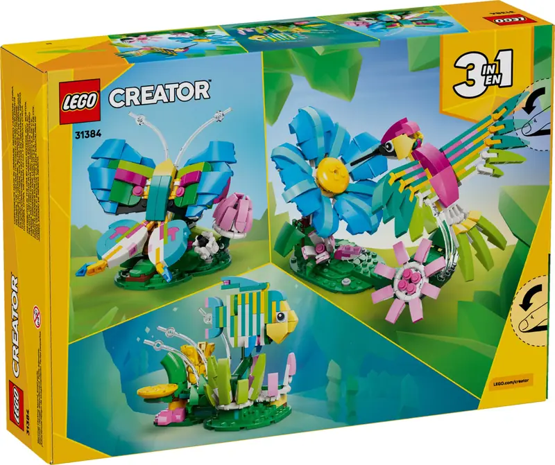 LEGO 31384 Dzikie zwierzęta: kolorowy koliber zdjęcie 2