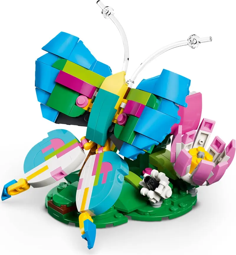 LEGO 31384 Dzikie zwierzęta: kolorowy koliber zdjęcie 4