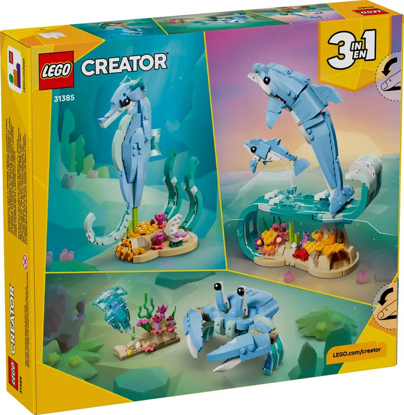 LEGO 31385 Zwierzęta morskie: piękny delfin zdjęcie 2
