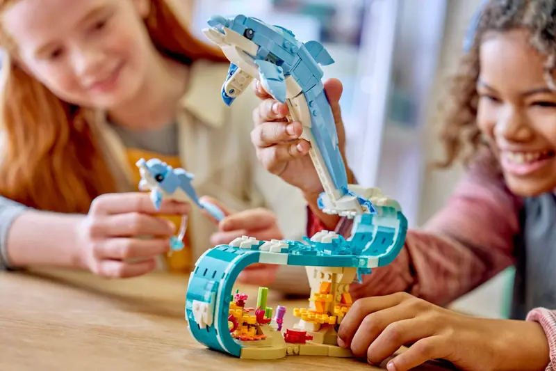 LEGO 31385 Zwierzęta morskie: piękny delfin zdjęcie 11